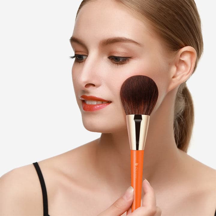 Clare Skin founder in laboratory