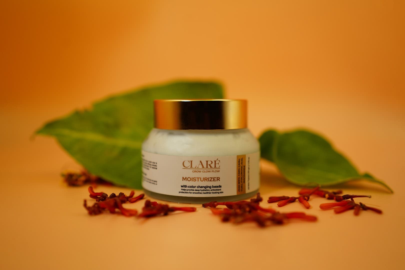 Moisturizer with Color Changing Beads