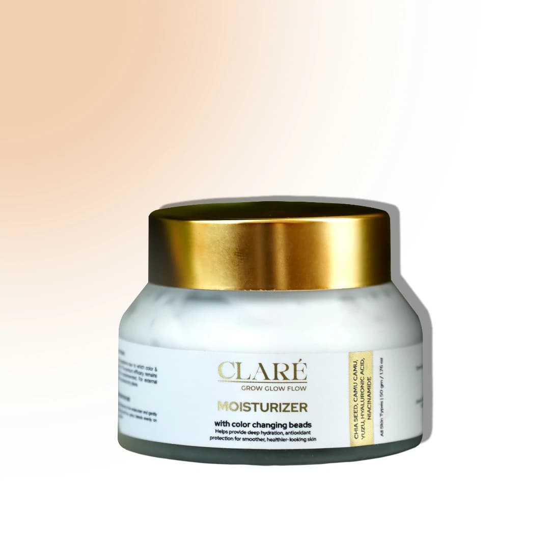 Moisturizer with Color Changing Beads