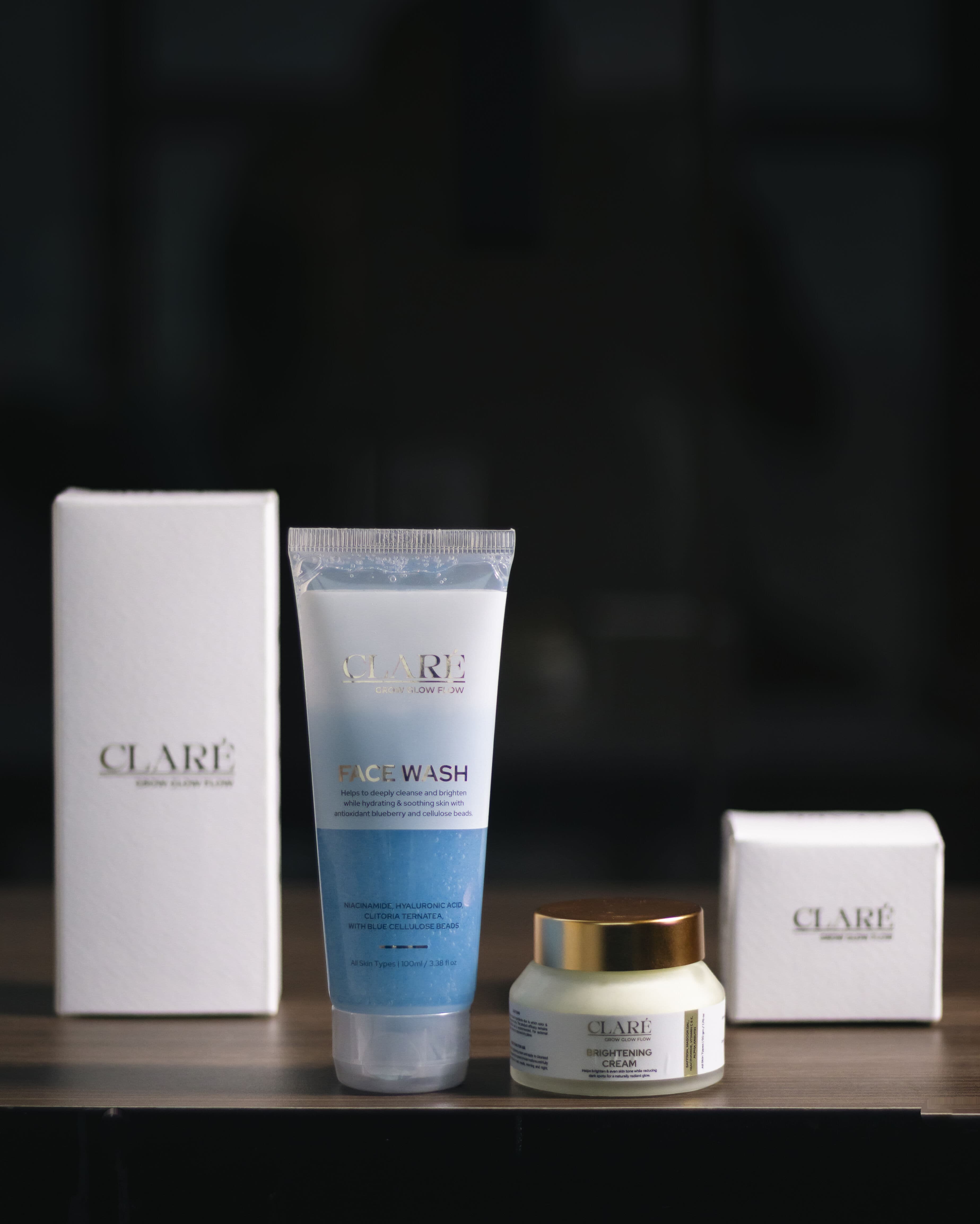 Face Wash + Brightening Cream
