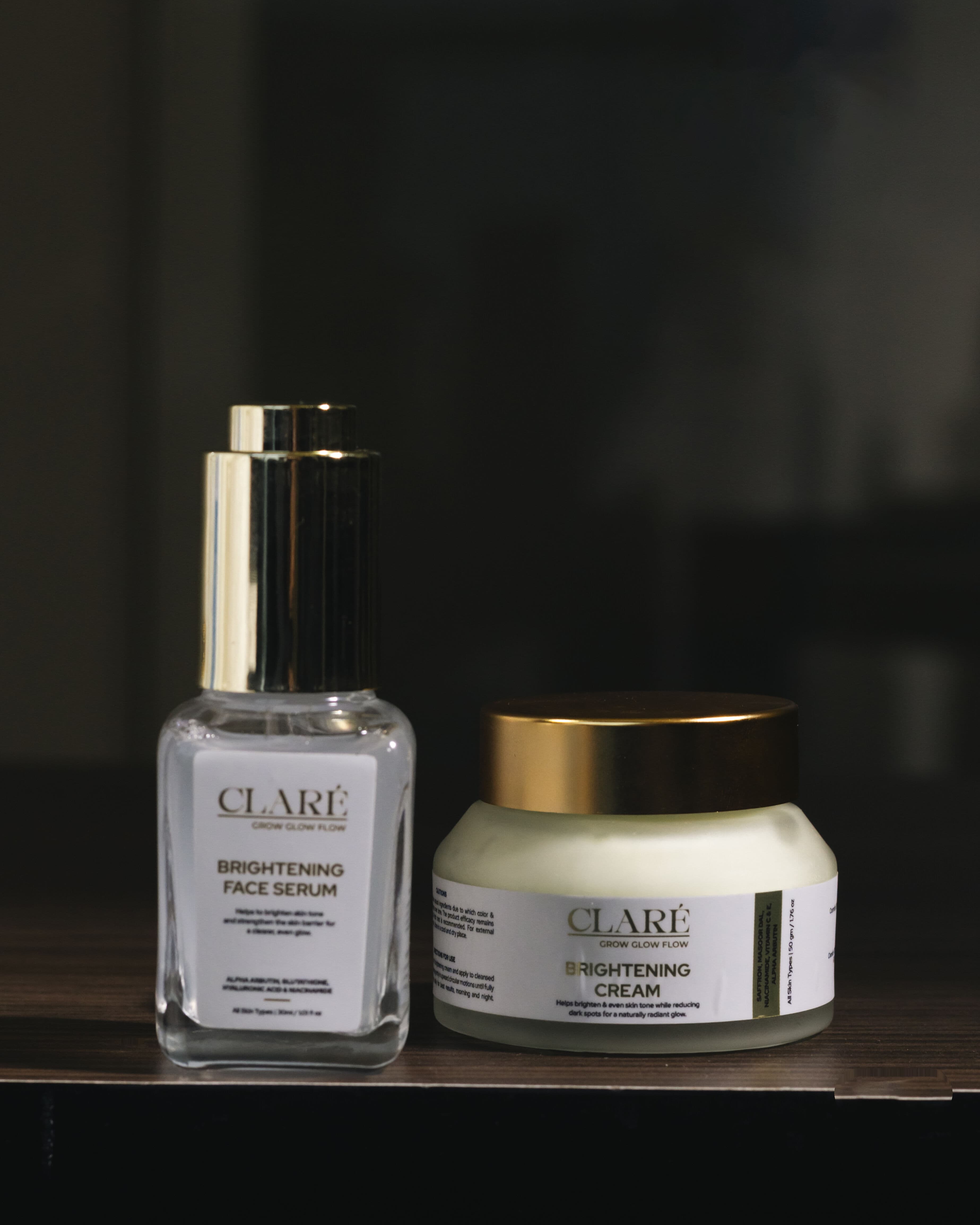 Brightening Cream + Brightening Face Serum